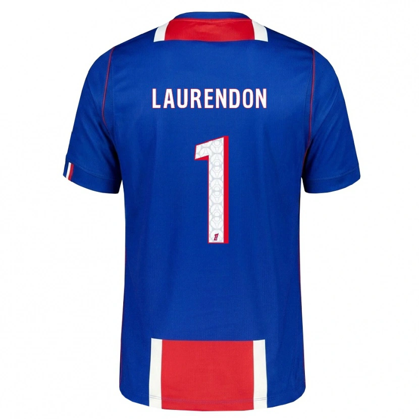 Danxen Mulher Camisola Bilal Laurendon #1 Vermelho Branco Azul Principal 2026/27 Camisa Brasil