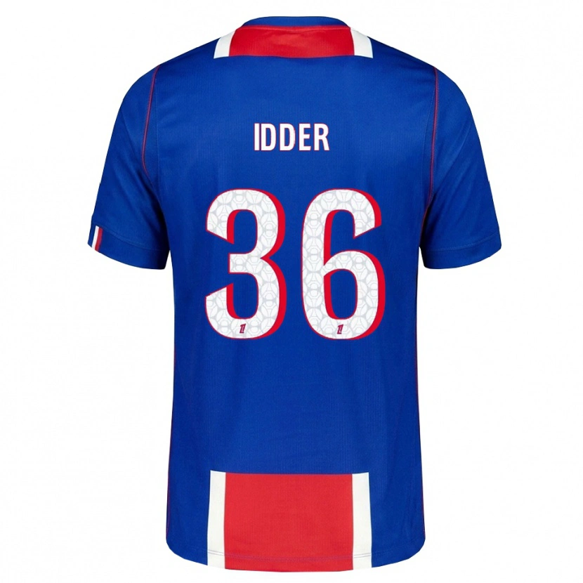 Danxen Mulher Camisola Younes Idder #36 Vermelho Branco Azul Principal 2026/27 Camisa Brasil