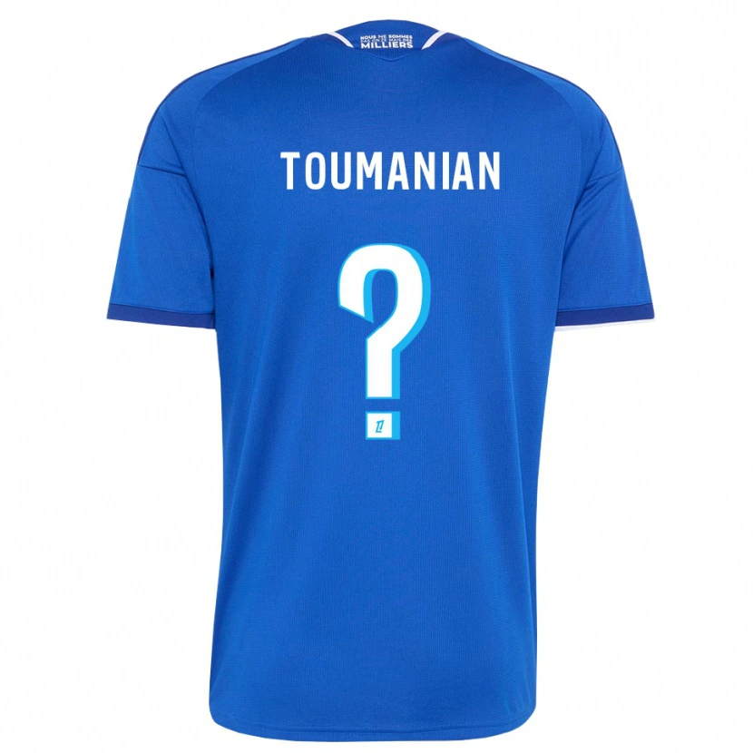 Danxen Mulher Camisola Anthony Toumanian #0 Azul Real Branco Principal 2026/27 Camisa Brasil