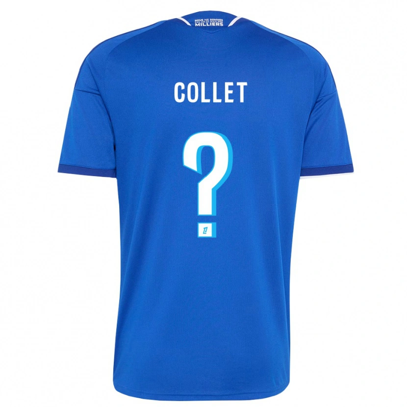 Danxen Mulher Camisola Arthur Tirard Collet #0 Azul Real Branco Principal 2026/27 Camisa Brasil