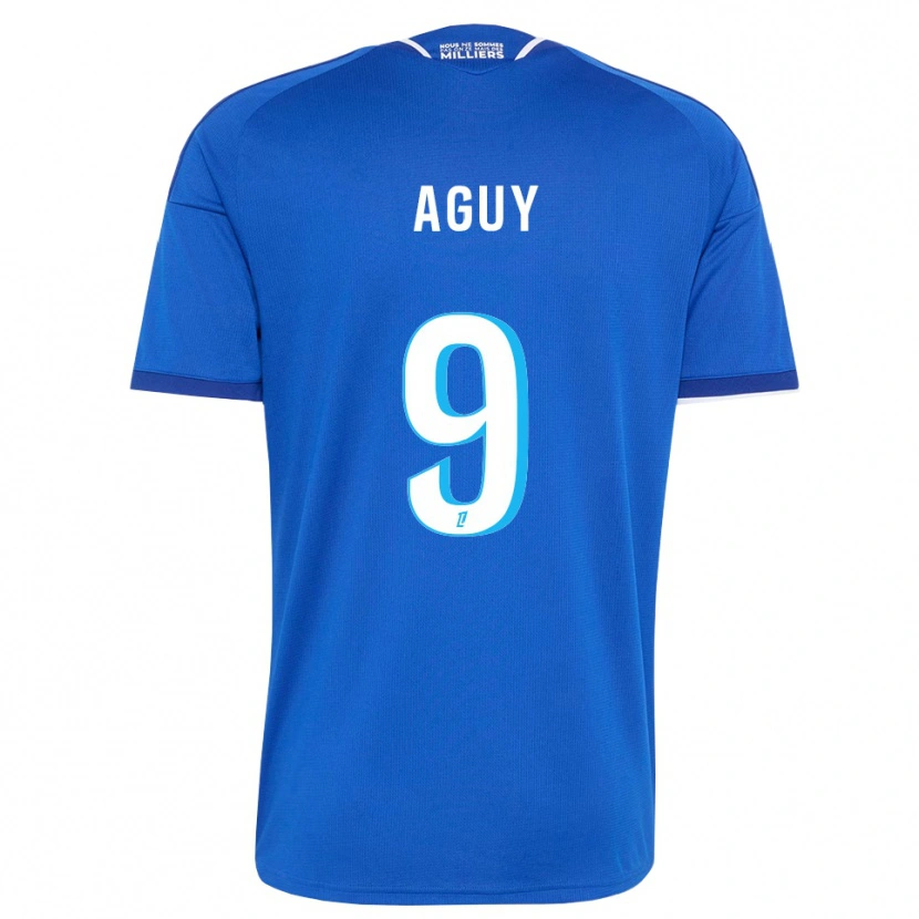 Danxen Mulher Camisola David Aguy #9 Azul Real Branco Principal 2026/27 Camisa Brasil
