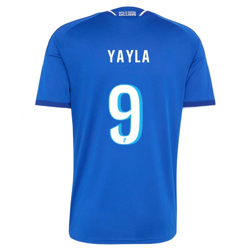 Danxen Mulher Camisola Ahmet Yayla #9 Azul Real Branco Principal 2026/27 Camisa Brasil