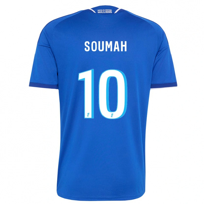 Danxen Mulher Camisola Mohamed Soumah #10 Azul Real Branco Principal 2026/27 Camisa Brasil