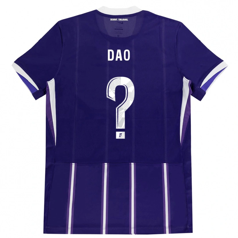 Danxen Mulher Camisola Elyess Dao #0 Roxo Branco Principal 2026/27 Camisa Brasil