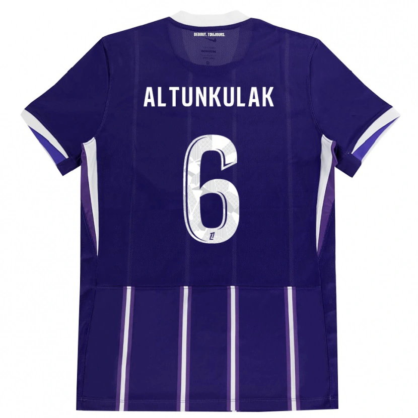 Danxen Mulher Camisola Selen Altunkulak #6 Roxo Branco Principal 2026/27 Camisa Brasil
