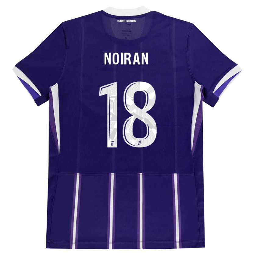 Danxen Mulher Camisola Clara Noiran #18 Roxo Branco Principal 2026/27 Camisa Brasil
