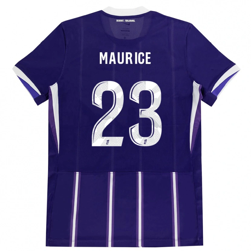 Danxen Mulher Camisola Sandra Maurice #23 Roxo Branco Principal 2026/27 Camisa Brasil