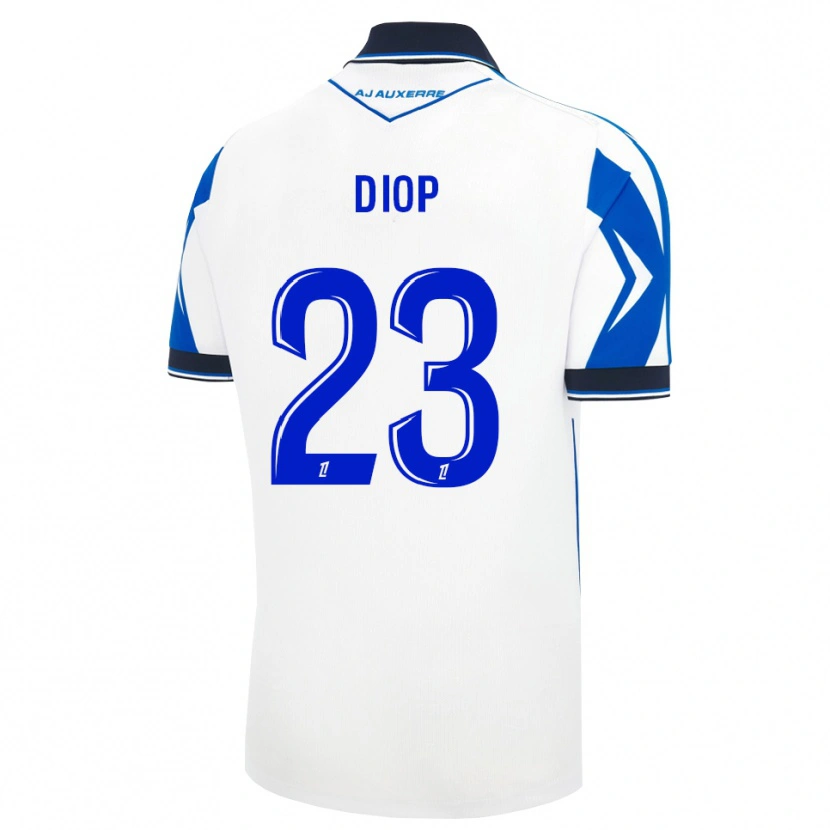 Danxen Mulher Camisola Mamadou Diop #23 Preto Branco Azul Principal 2026/27 Camisa Brasil