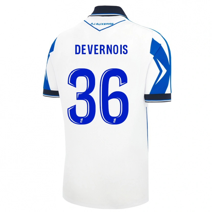 Danxen Mulher Camisola Tidiane Devernois #36 Preto Branco Azul Principal 2026/27 Camisa Brasil