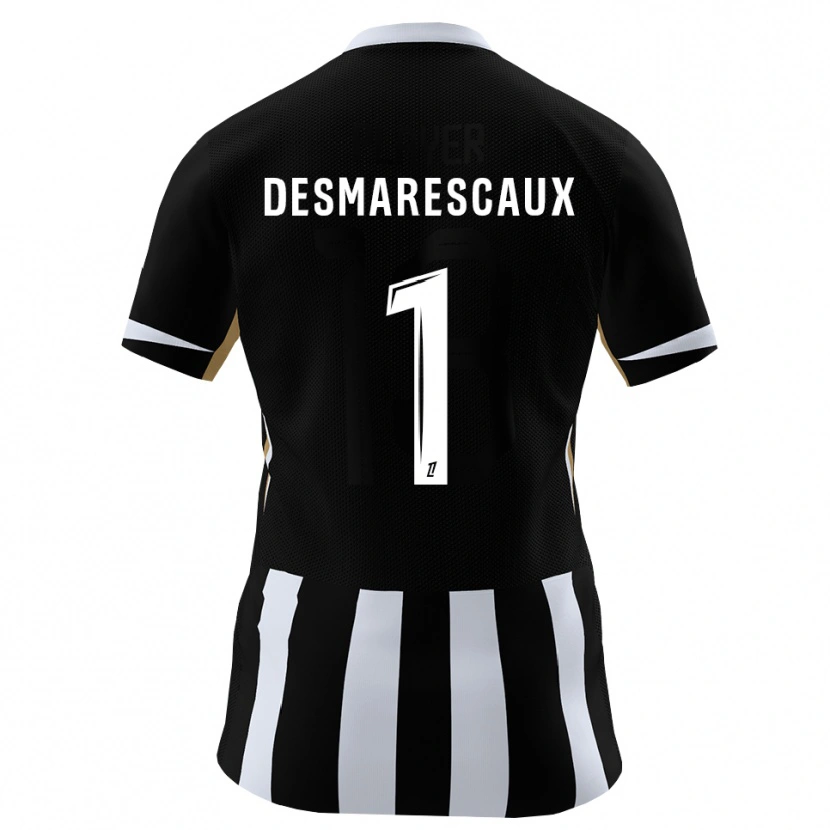 Danxen Mulher Camisola Émile Desmarescaux #1 Preto Azul Principal 2026/27 Camisa Brasil