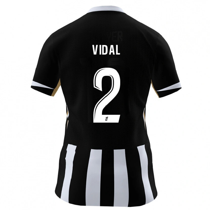 Danxen Mulher Camisola Abdaiyaan Vidal #2 Preto Azul Principal 2026/27 Camisa Brasil
