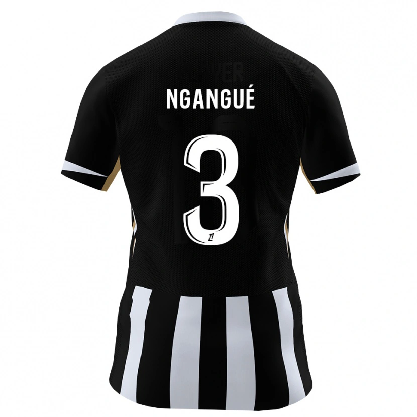 Danxen Mulher Camisola Maurice Ngangué #3 Preto Azul Principal 2026/27 Camisa Brasil
