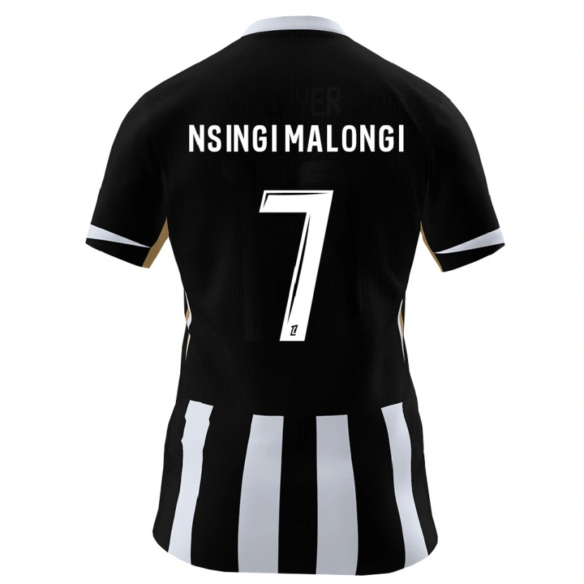 Danxen Mulher Camisola Rodrigue Nsingi Malongi #7 Preto Azul Principal 2026/27 Camisa Brasil
