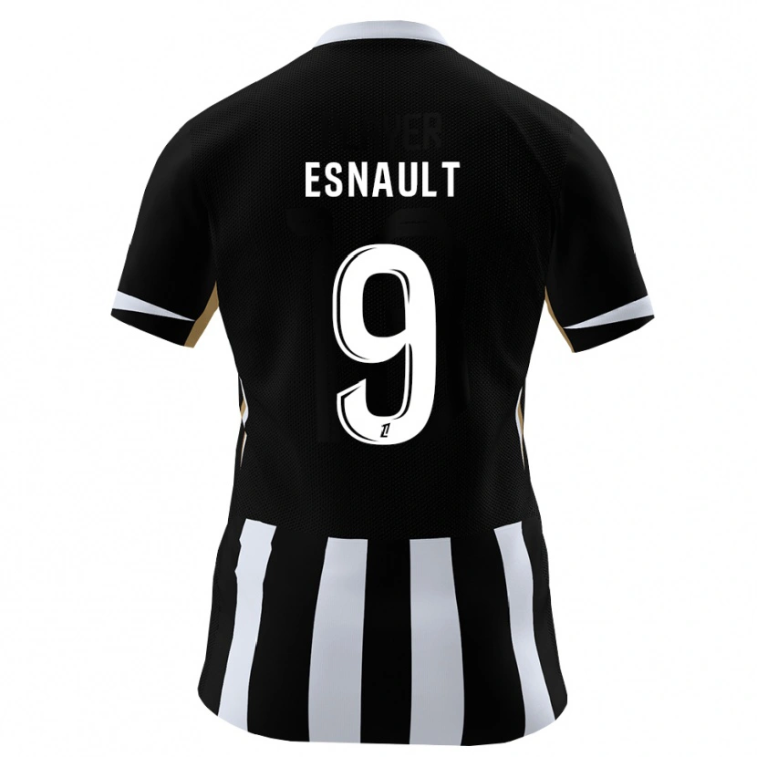 Danxen Mulher Camisola Joshua Esnault #9 Preto Azul Principal 2026/27 Camisa Brasil