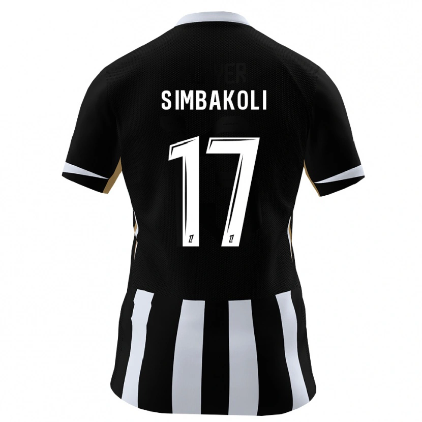 Danxen Mulher Camisola Usman Simbakoli #17 Preto Azul Principal 2026/27 Camisa Brasil