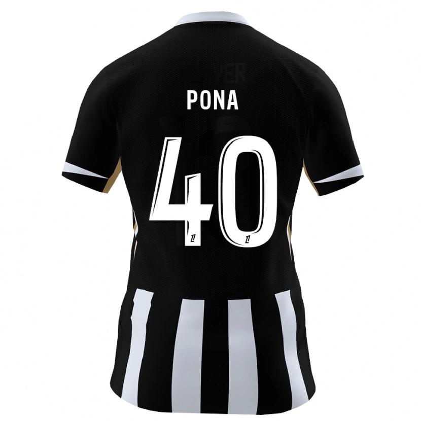 Danxen Mulher Camisola Oumar Pona #40 Preto Azul Principal 2026/27 Camisa Brasil