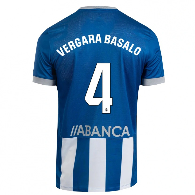 Danxen Mulher Camisola David Vergara #4 Azul Cinza Branco Principal 2026/27 Camisa Brasil