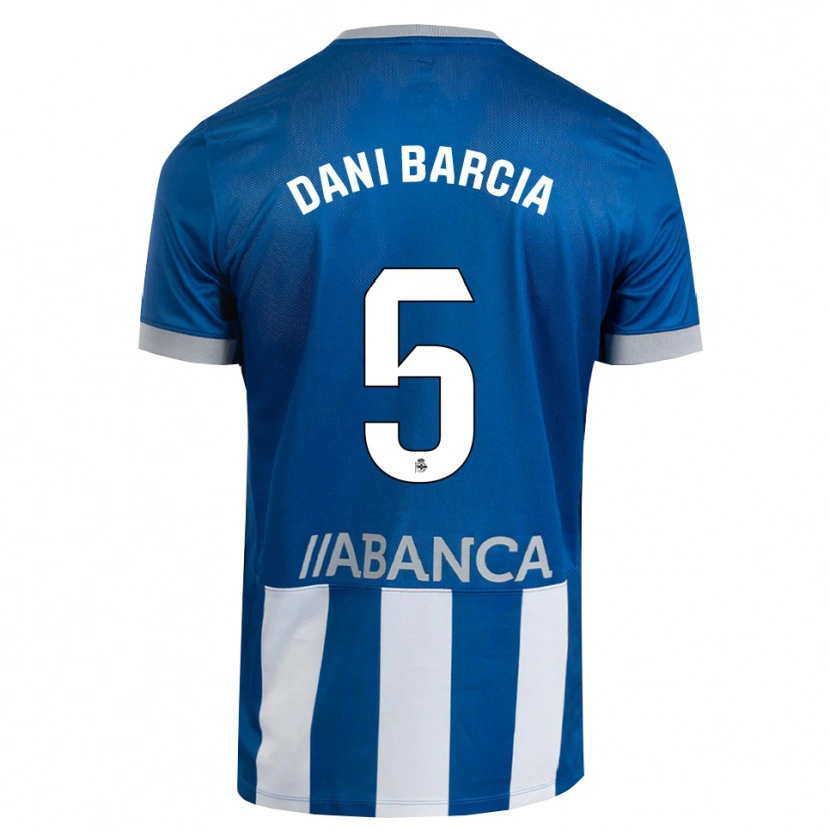 Danxen Mulher Camisola Dani Barcia #5 Azul Cinza Branco Principal 2026/27 Camisa Brasil