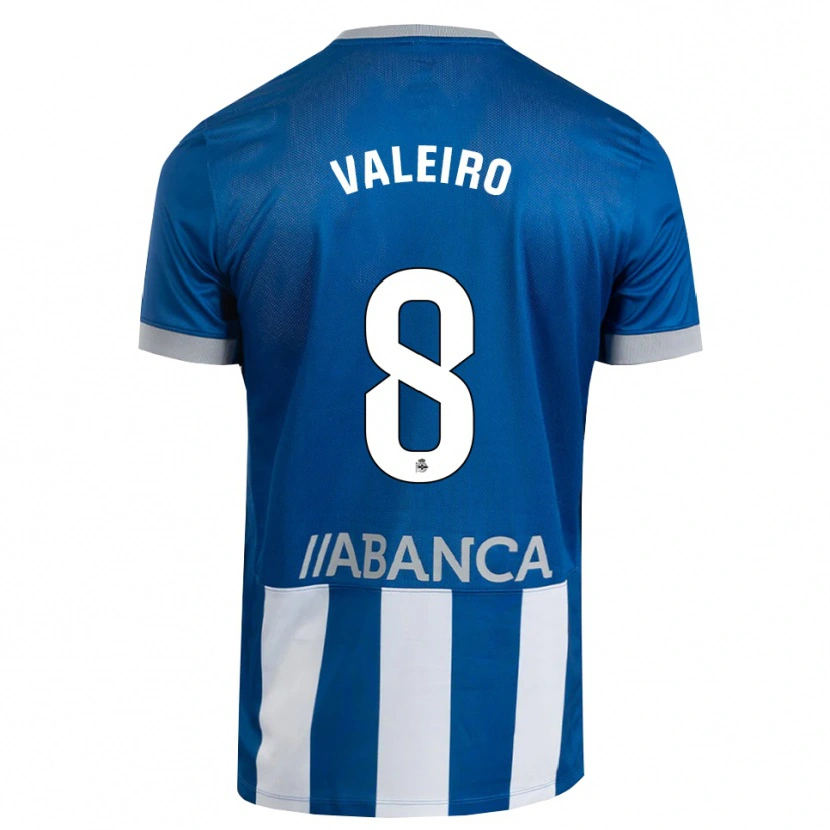 Danxen Mulher Camisola Mauro Valeiro #8 Azul Cinza Branco Principal 2026/27 Camisa Brasil