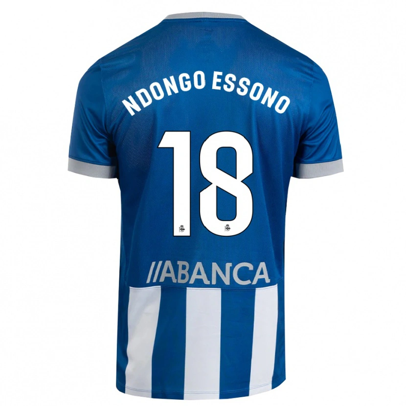 Danxen Mulher Camisola Rodrigue Dipanda #18 Azul Cinza Branco Principal 2026/27 Camisa Brasil