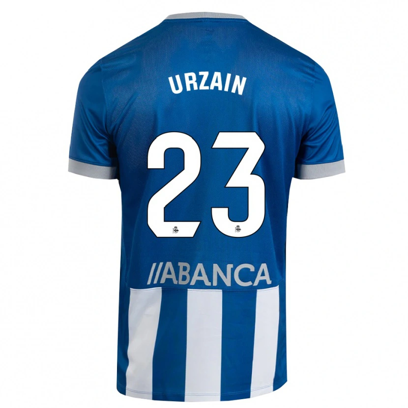 Danxen Mulher Camisola Fabián Urzain #23 Azul Cinza Branco Principal 2026/27 Camisa Brasil