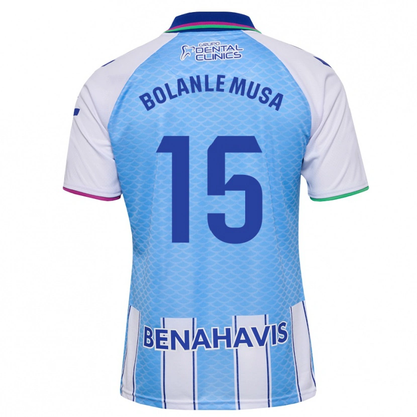 Danxen Mulher Camisola Wahab Bolanle Musa #15 Azul Céu Profundo Branco Principal 2026/27 Camisa Brasil