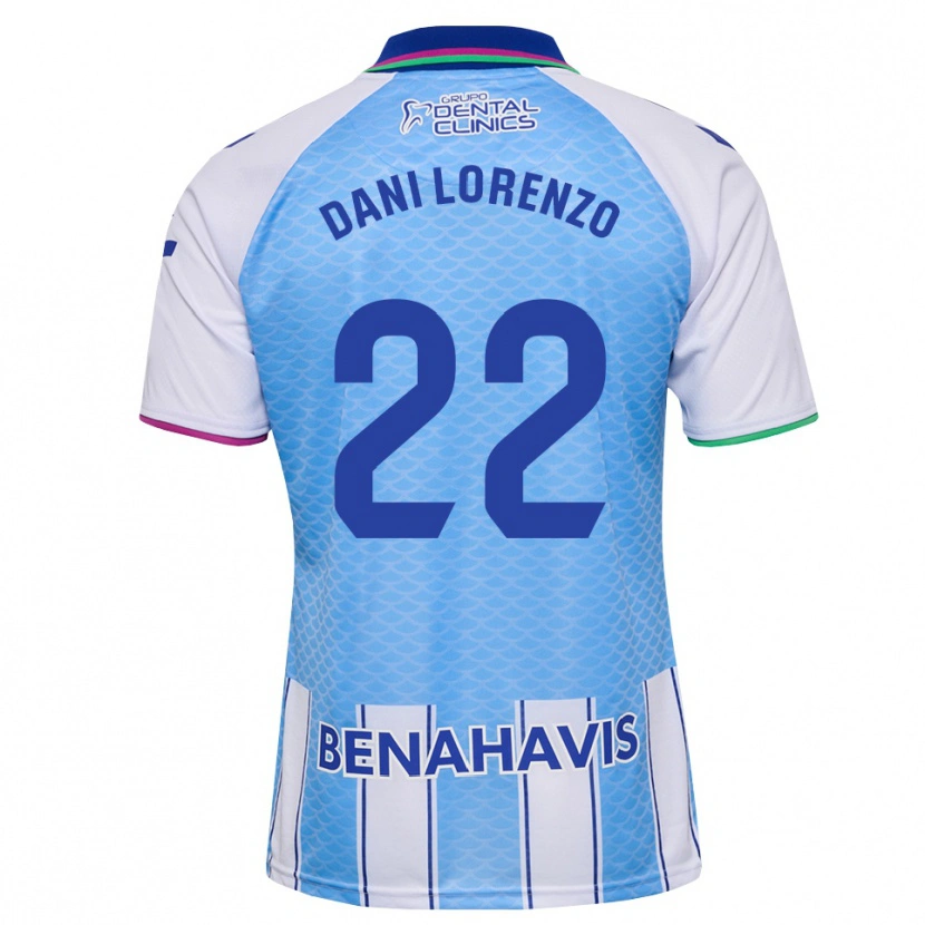 Danxen Mulher Camisola Dani Lorenzo #22 Azul Céu Profundo Branco Principal 2026/27 Camisa Brasil