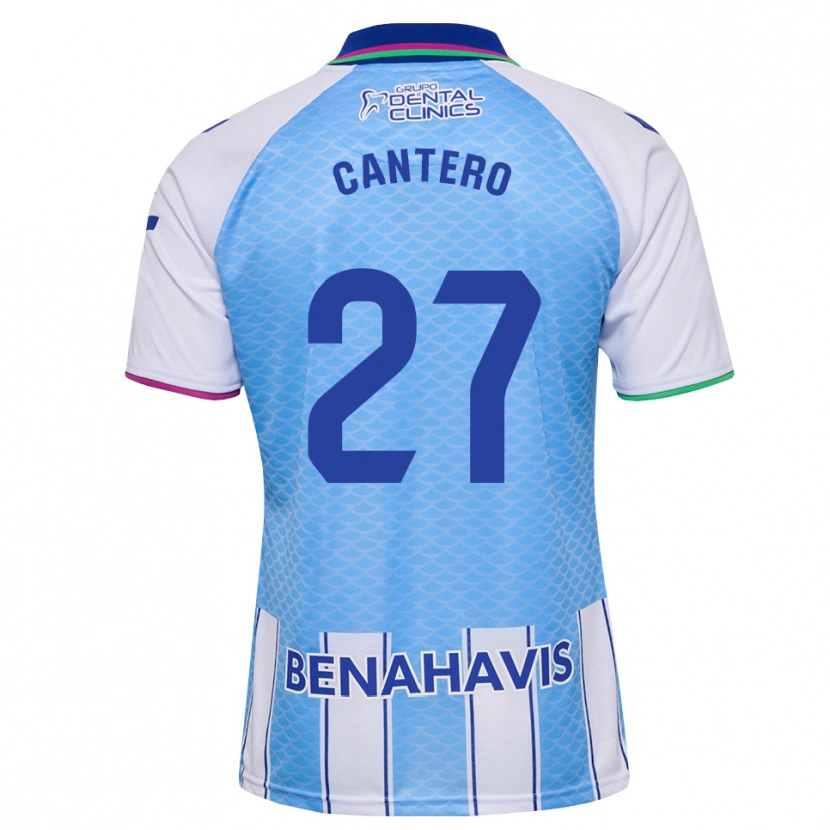 Danxen Mulher Camisola Cris Cantero #27 Azul Céu Profundo Branco Principal 2026/27 Camisa Brasil