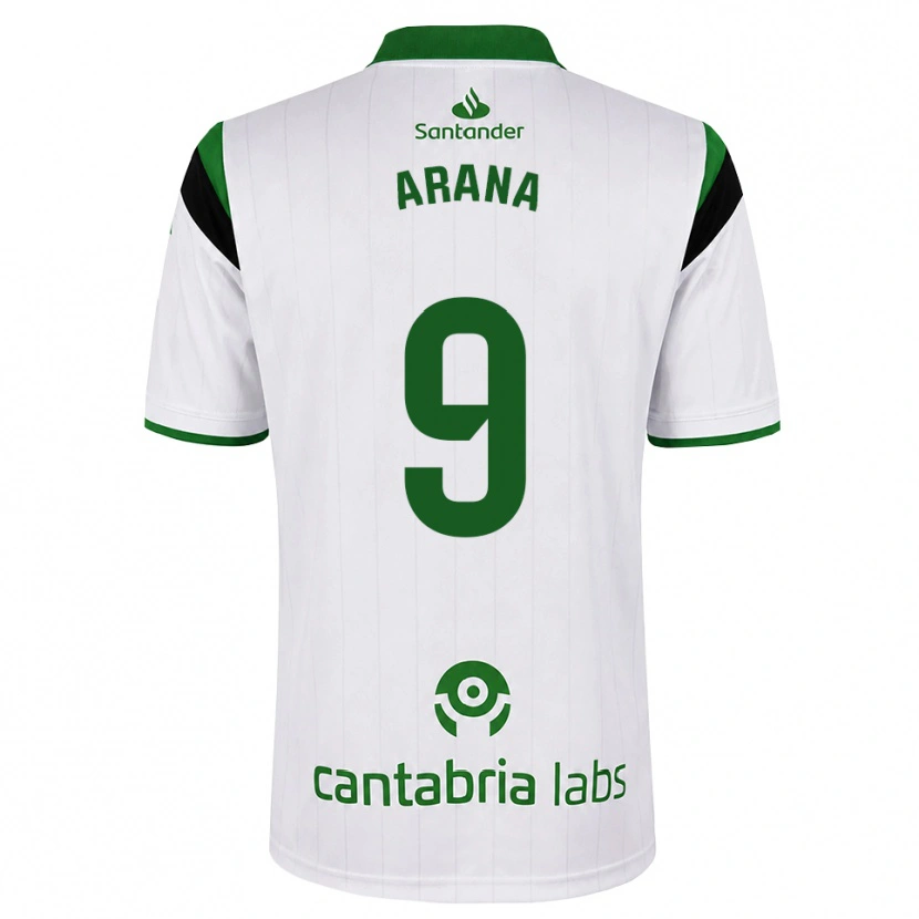Danxen Mulher Camisola Juan Carlos Arana #9 Branco Verde Preto Principal 2026/27 Camisa Brasil
