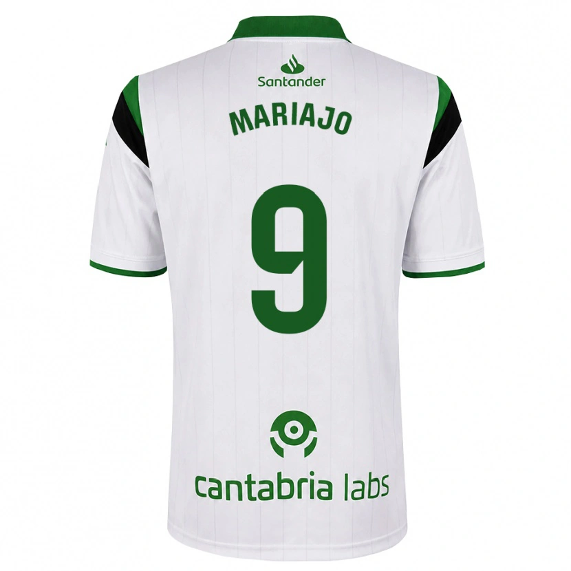 Danxen Mulher Camisola María José Gutiérrez Díaz #9 Branco Verde Preto Principal 2026/27 Camisa Brasil