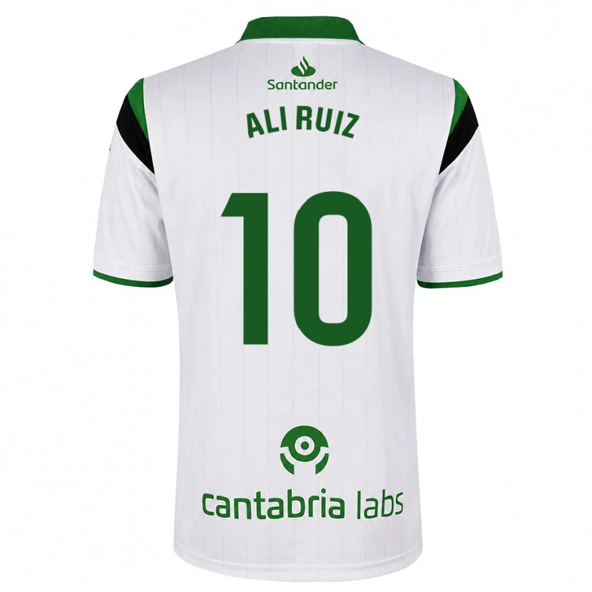 Danxen Mulher Camisola Alicia Ruiz Pascua #10 Branco Verde Preto Principal 2026/27 Camisa Brasil