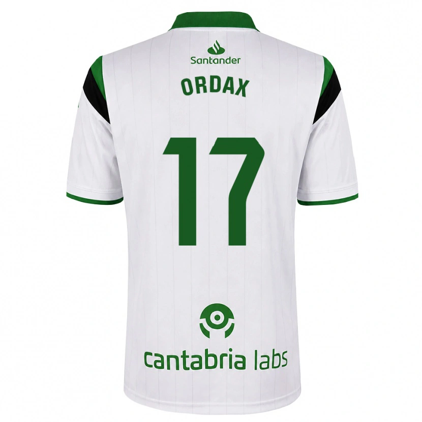 Danxen Mulher Camisola Naiara Ordax Ibáñez #17 Branco Verde Preto Principal 2026/27 Camisa Brasil