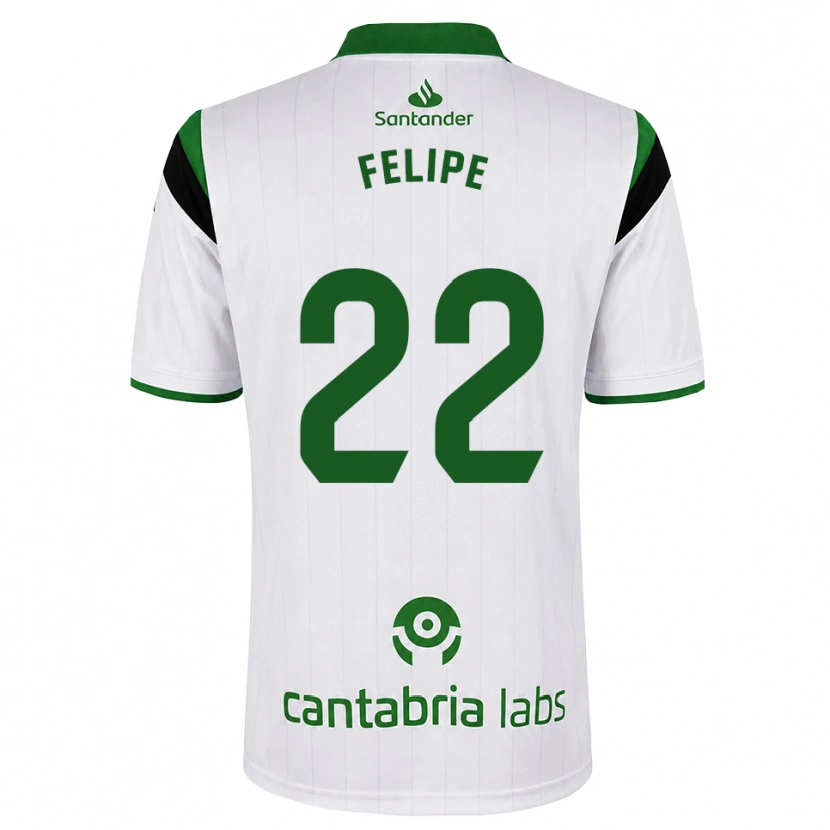 Danxen Mulher Camisola Pedro Felipe #22 Branco Verde Preto Principal 2026/27 Camisa Brasil