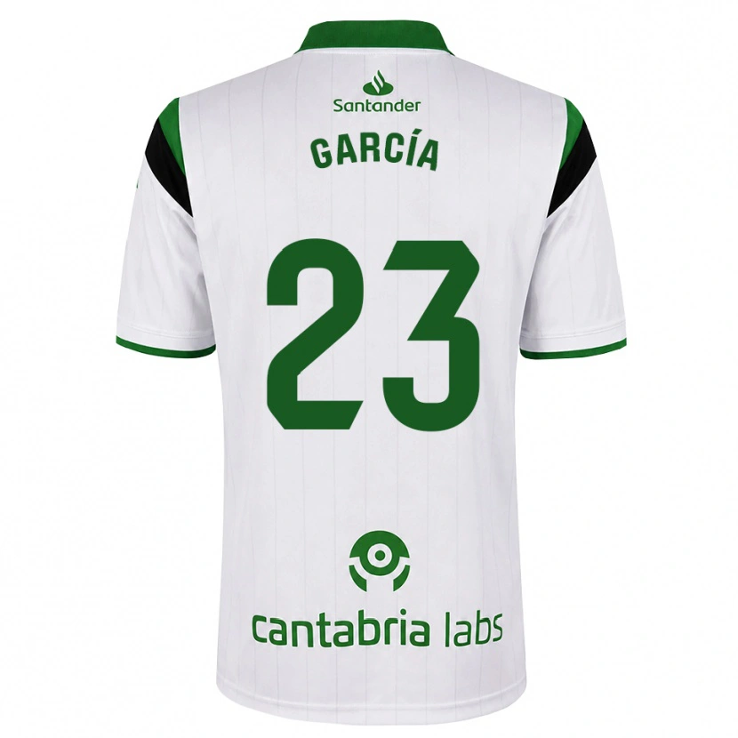 Danxen Mulher Camisola Mario García #23 Branco Verde Preto Principal 2026/27 Camisa Brasil