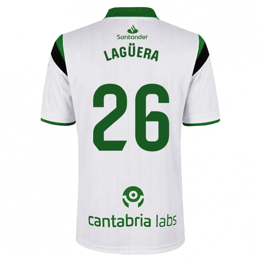 Danxen Mulher Camisola Christian Lagüera #26 Branco Verde Preto Principal 2026/27 Camisa Brasil
