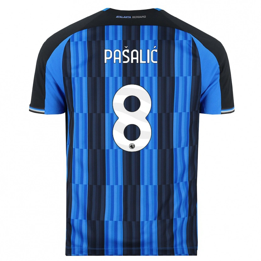 Danxen Mulher Camisola Mario Pašalić #8 Azul Preto Vermelho Principal 2026/27 Camisa Brasil