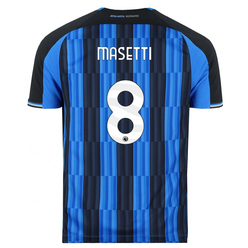 Danxen Mulher Camisola Francesco Masetti #8 Azul Preto Vermelho Principal 2026/27 Camisa Brasil