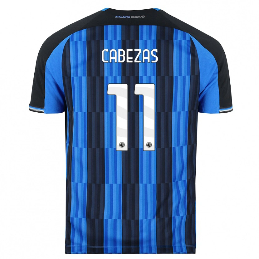 Danxen Mulher Camisola Bryan Cabezas #11 Azul Preto Vermelho Principal 2026/27 Camisa Brasil