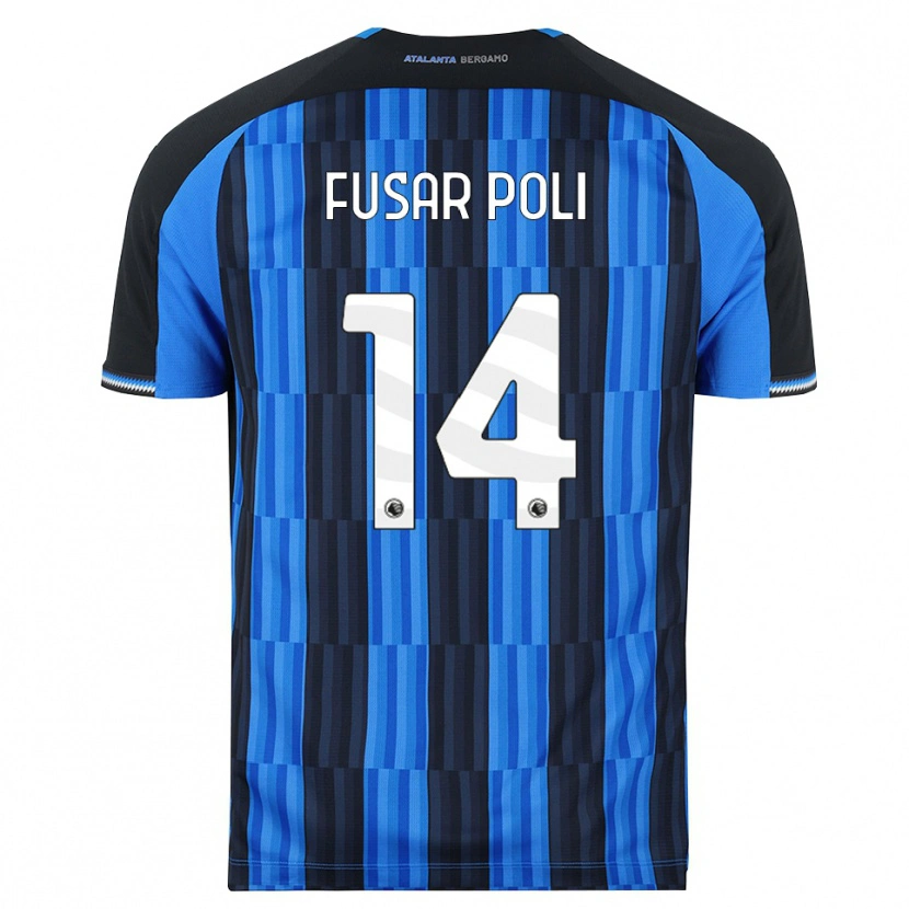 Danxen Mulher Camisola Giulia Fusar Poli #14 Azul Preto Vermelho Principal 2026/27 Camisa Brasil