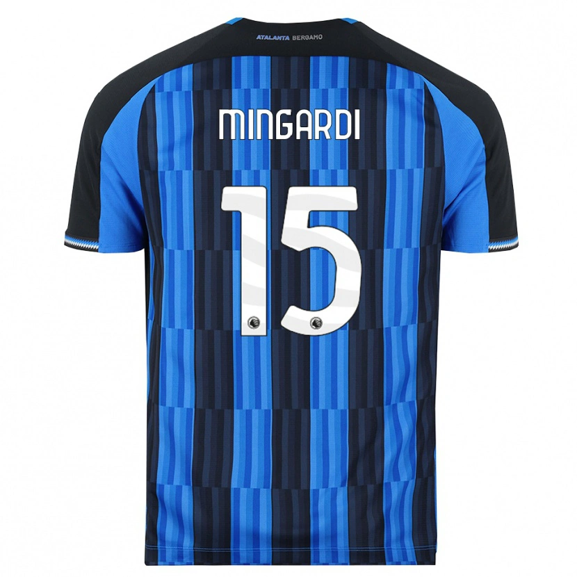 Danxen Mulher Camisola Davide Mingardi #15 Azul Preto Vermelho Principal 2026/27 Camisa Brasil