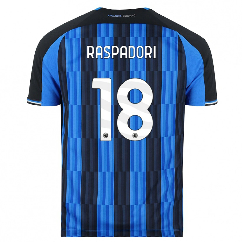 Danxen Mulher Camisola Giacomo Raspadori #18 Azul Preto Vermelho Principal 2026/27 Camisa Brasil