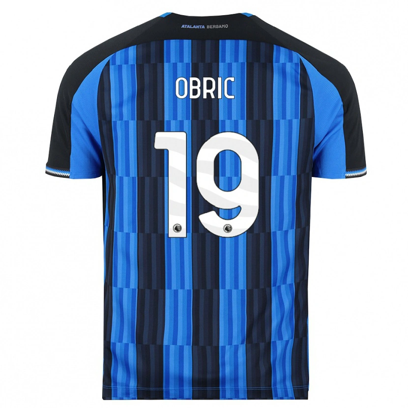 Danxen Mulher Camisola Relja Obric #19 Azul Preto Vermelho Principal 2026/27 Camisa Brasil
