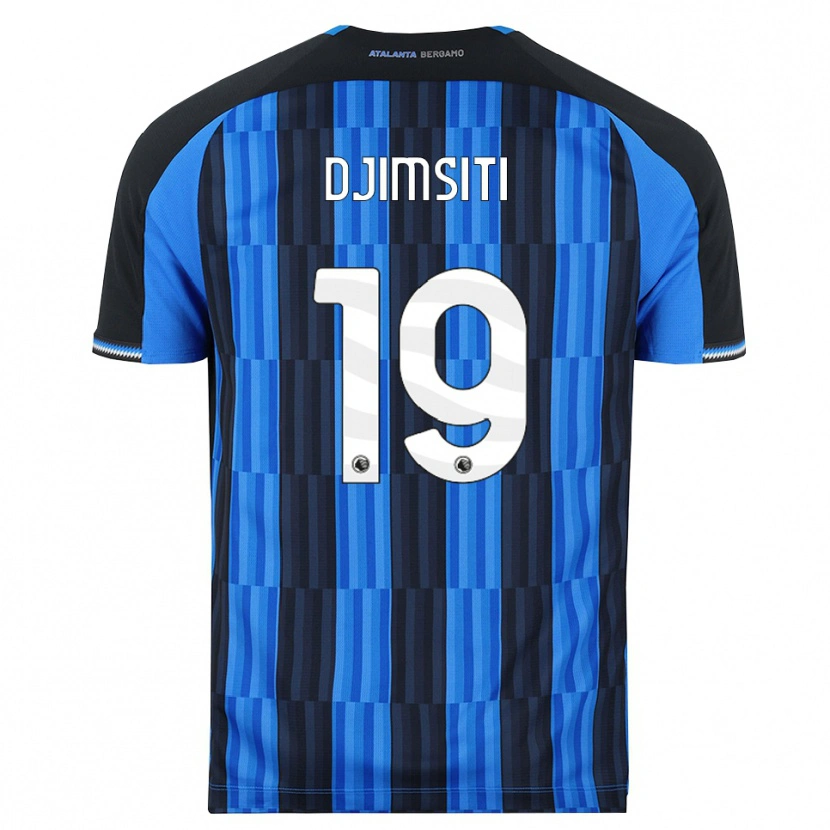 Danxen Mulher Camisola Berat Djimsiti #19 Azul Preto Vermelho Principal 2026/27 Camisa Brasil
