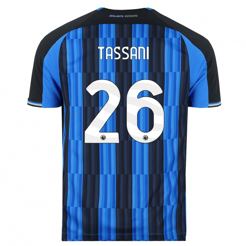 Danxen Mulher Camisola Alessandro Tassani #26 Azul Preto Vermelho Principal 2026/27 Camisa Brasil