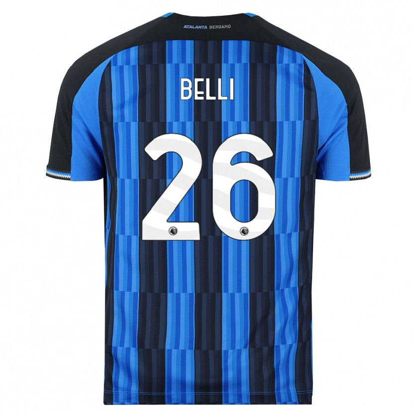 Danxen Mulher Camisola Manuel Belli #26 Azul Preto Vermelho Principal 2026/27 Camisa Brasil