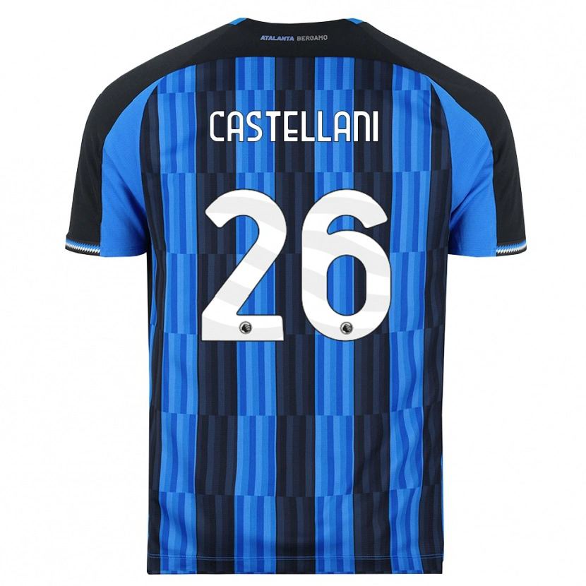 Danxen Mulher Camisola Eleonora Castellani #26 Azul Preto Vermelho Principal 2026/27 Camisa Brasil