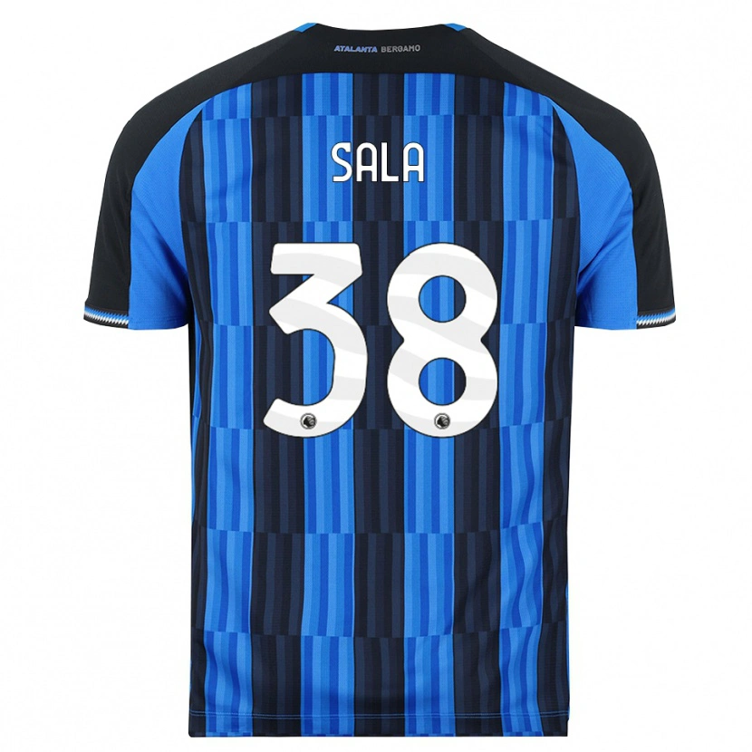 Danxen Mulher Camisola Lorenzo Sala #38 Azul Preto Vermelho Principal 2026/27 Camisa Brasil