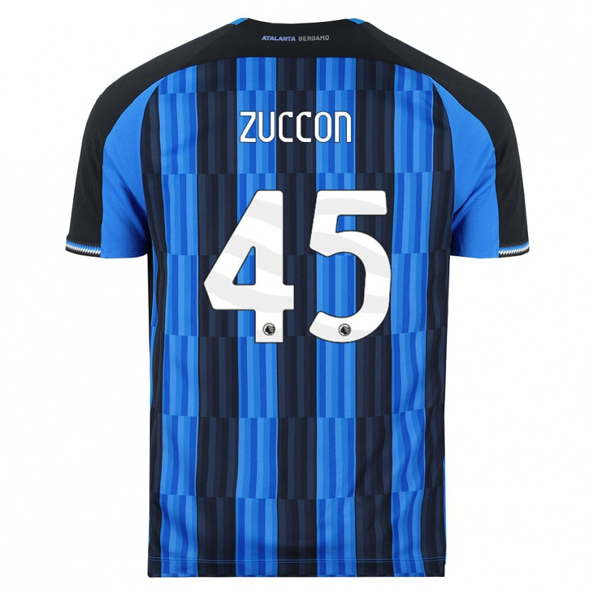 Danxen Mulher Camisola Federico Zuccon #45 Azul Preto Vermelho Principal 2026/27 Camisa Brasil