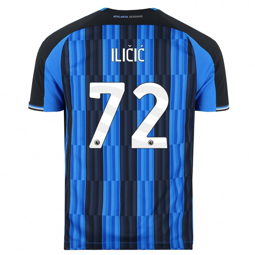 Danxen Mulher Camisola Josip Ilicic #72 Azul Preto Vermelho Principal 2026/27 Camisa Brasil