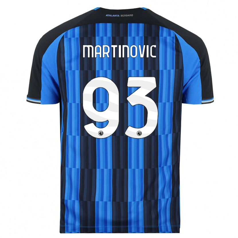 Danxen Mulher Camisola Melania Martinovic #93 Azul Preto Vermelho Principal 2026/27 Camisa Brasil
